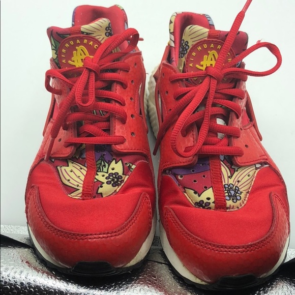Nike Air Huarache Run Print Aloha Women’s Size 8 - Picture 6 of 8